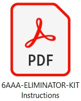 6AAA-ELIMINATOR-KIT Instructions